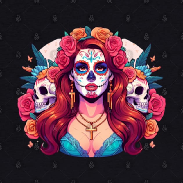 Lana Dia De Los Muertos by Tiger Mountain Design Co.